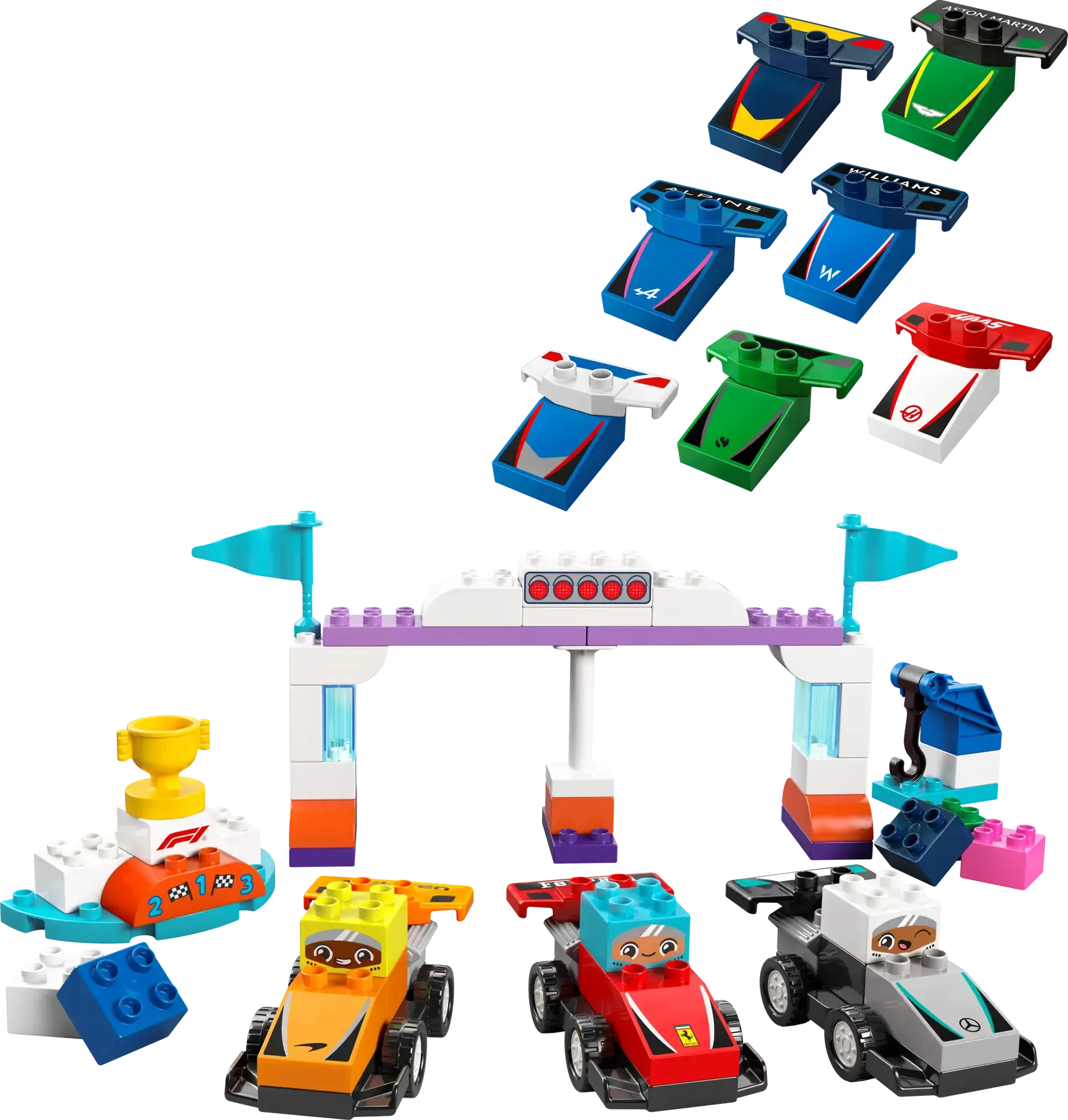 Lego F1® Team Race Cars & Drivers (10445)