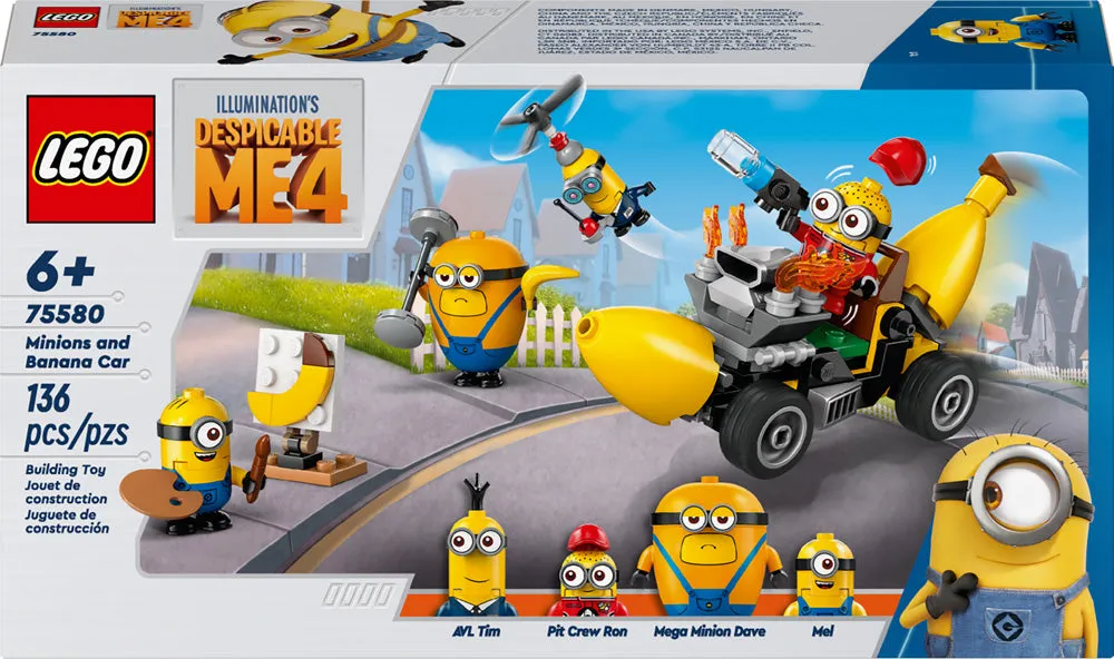 Lego Minions and Banana Car (75580)