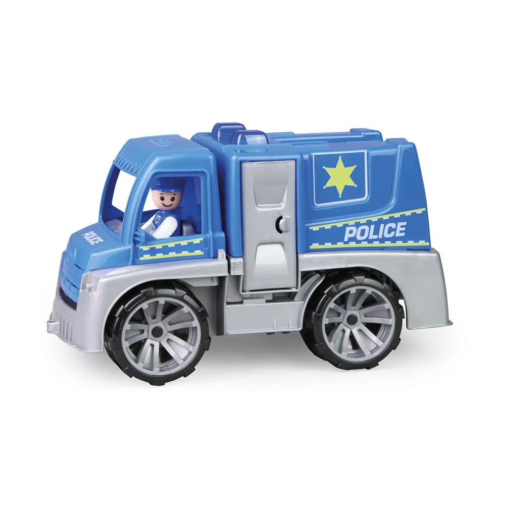 Lena Toy Police Car with Police Play Figure & Accessories - TRUXX 29cm