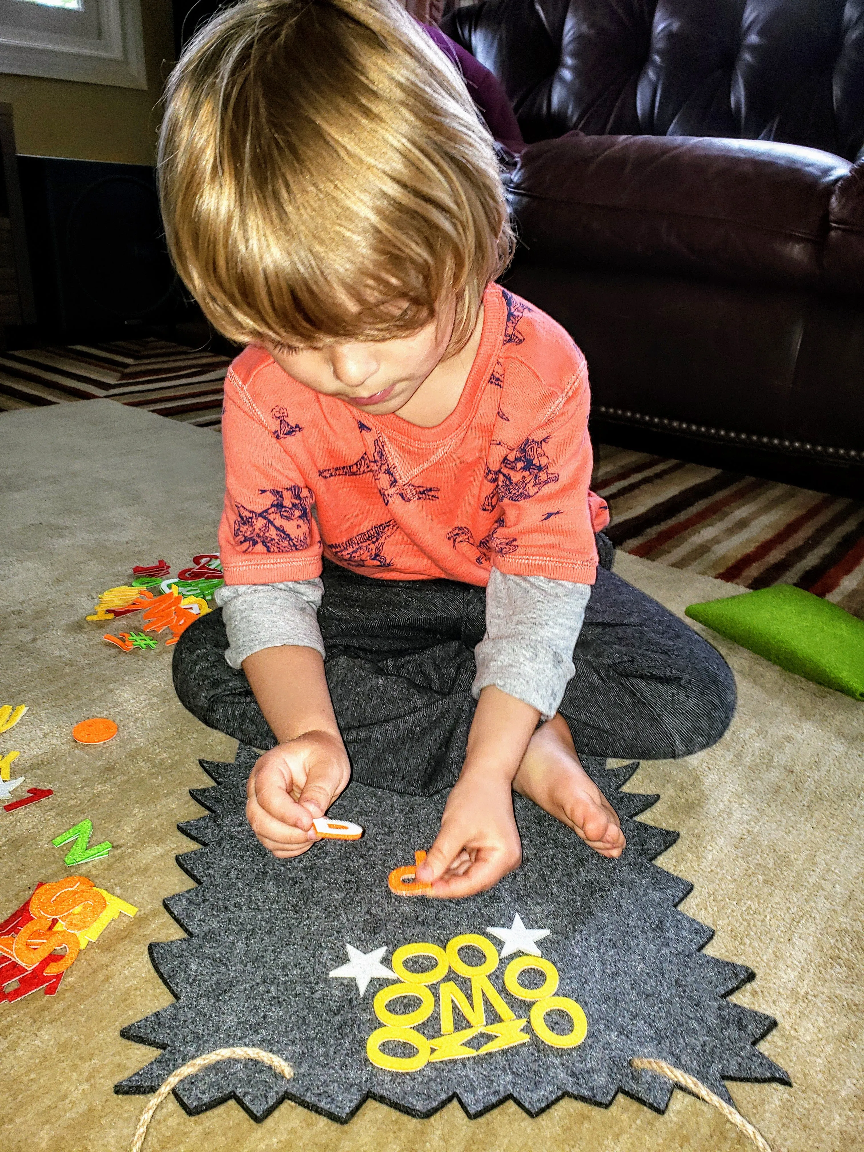 Letter Message Board for Kids