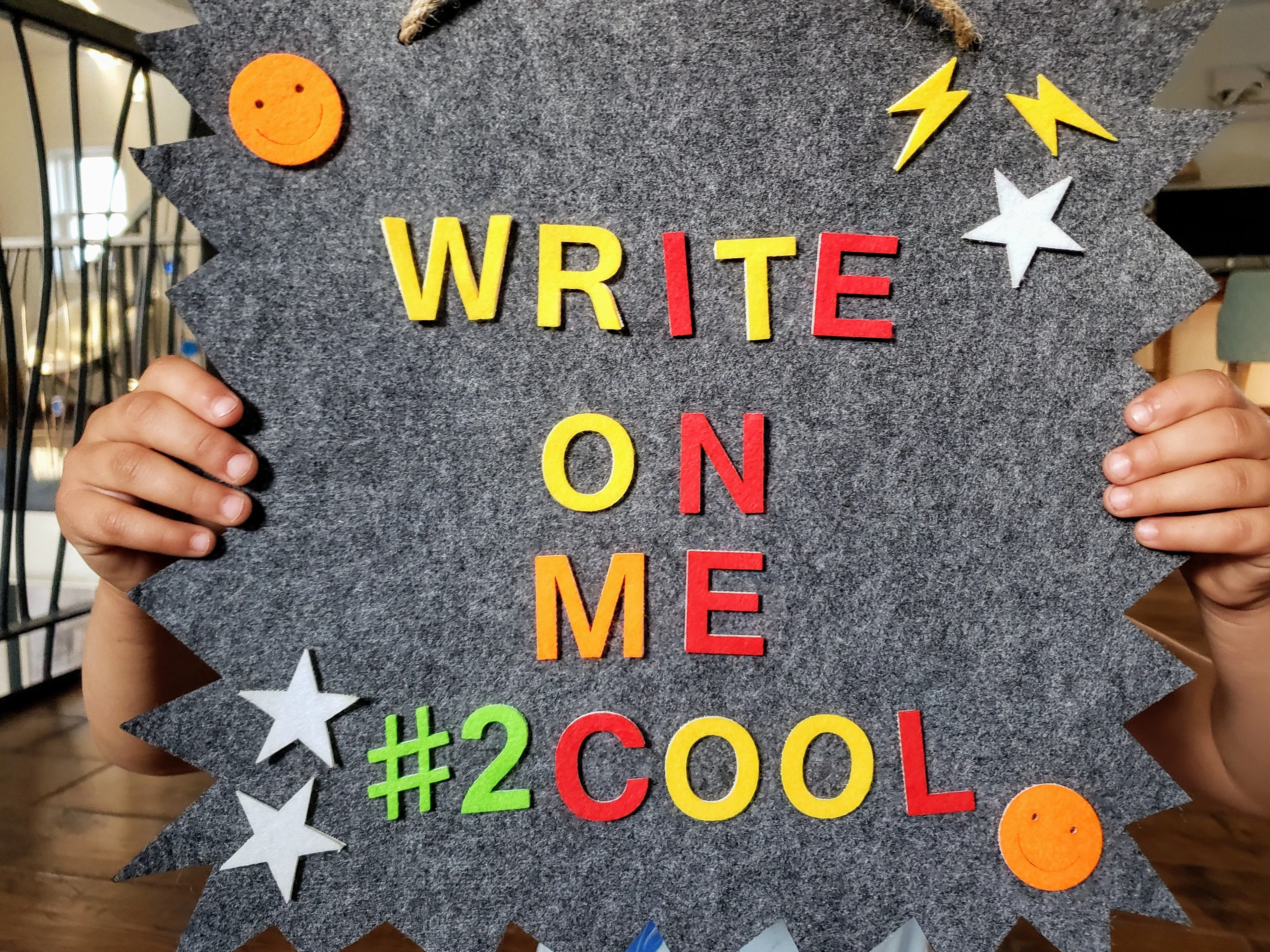 Letter Message Board for Kids