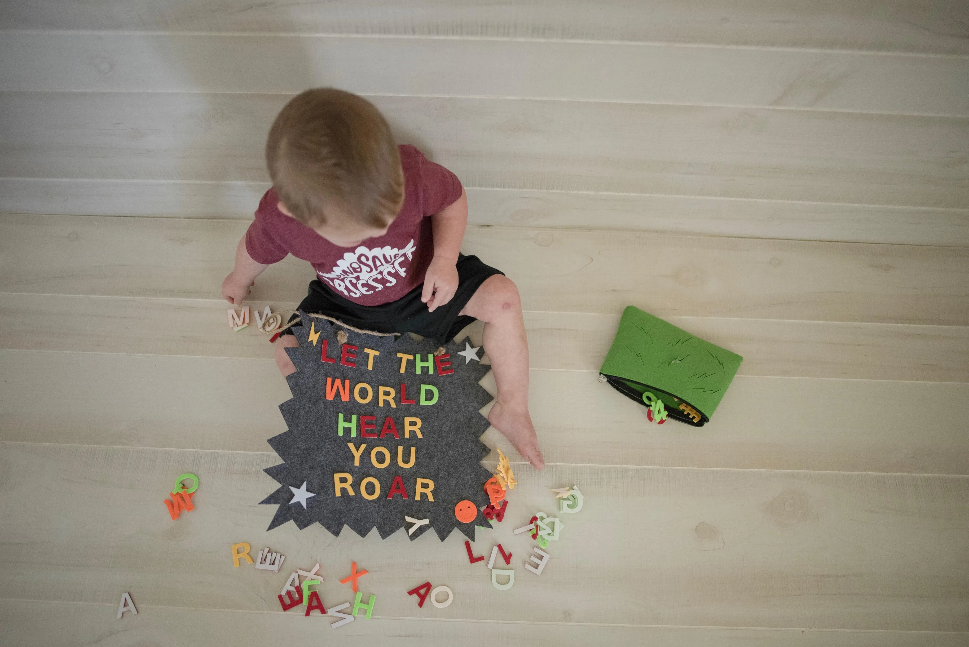 Letter Message Board for Kids