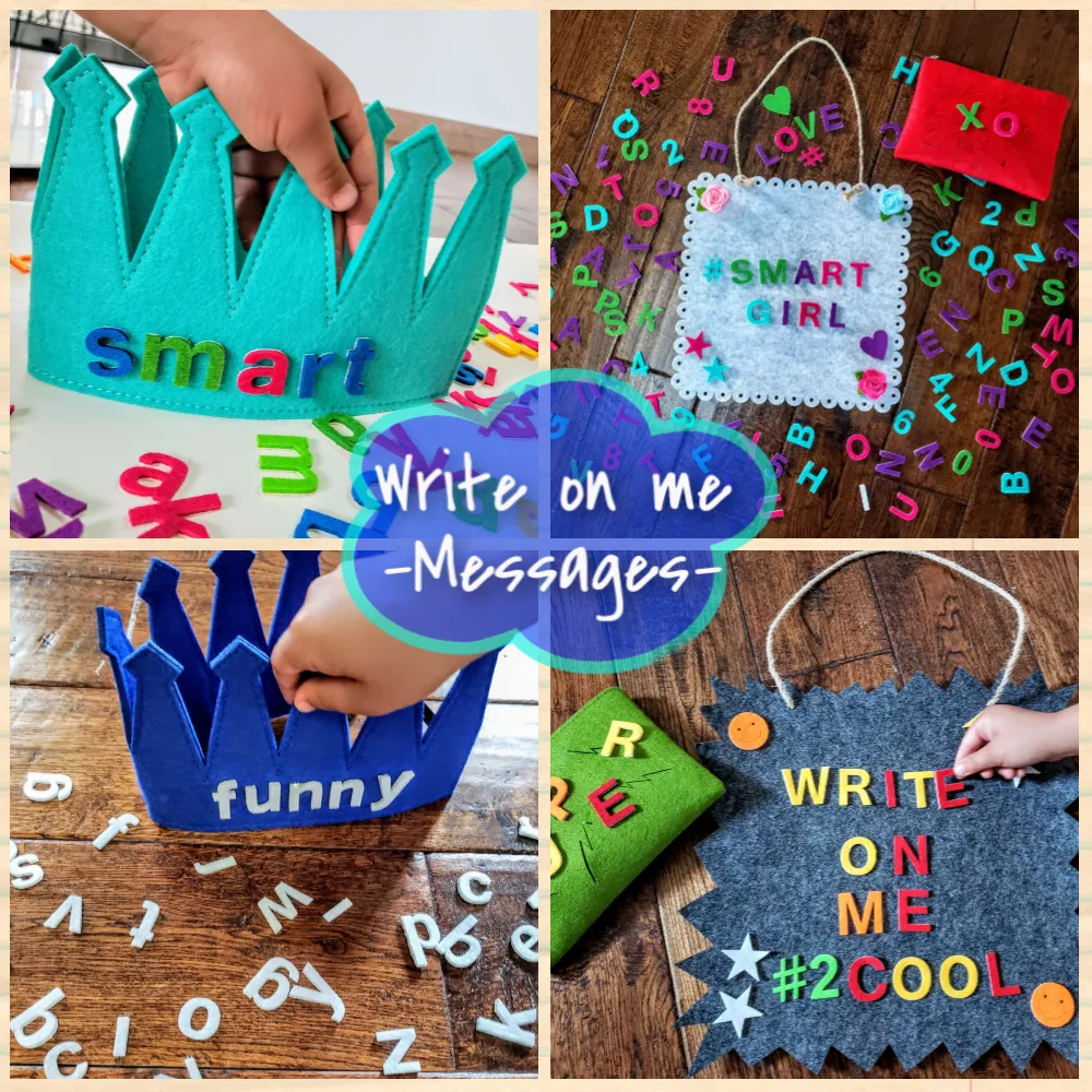Letter Message Board for Kids