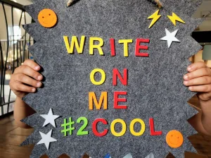 Letter Message Board for Kids