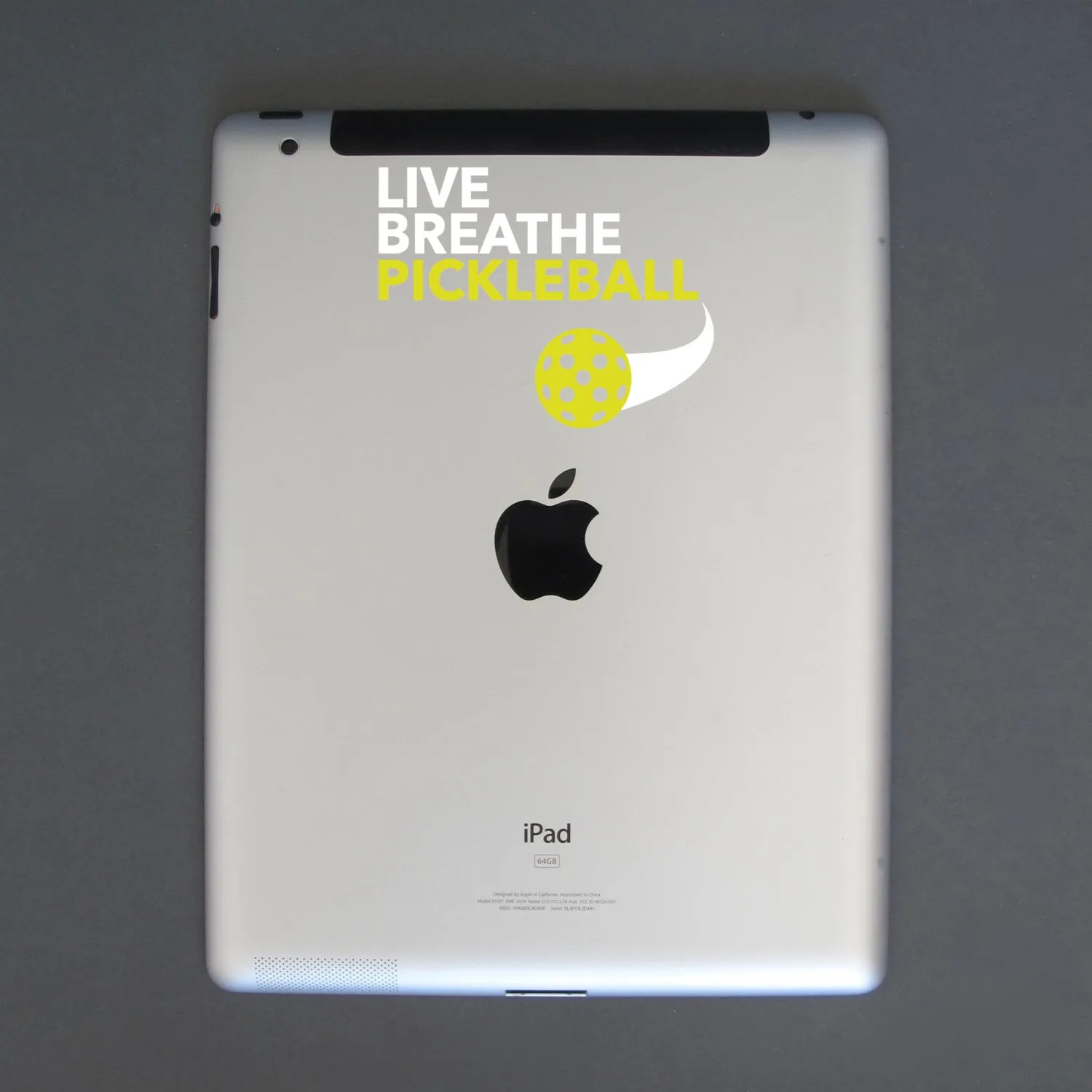 Live Breathe Pickleball Decal - Bumper Sticker