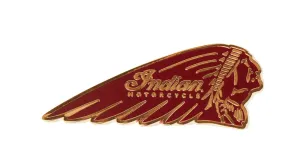 Logo Pin, Red