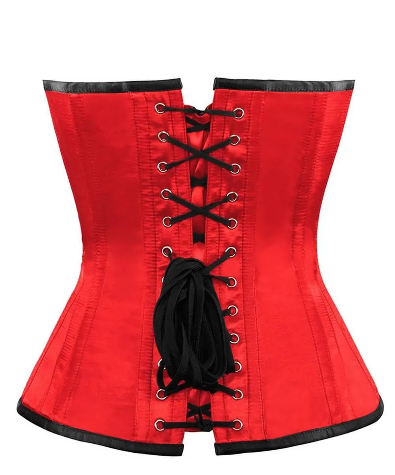 Lorenzo Satin Overbust Corset