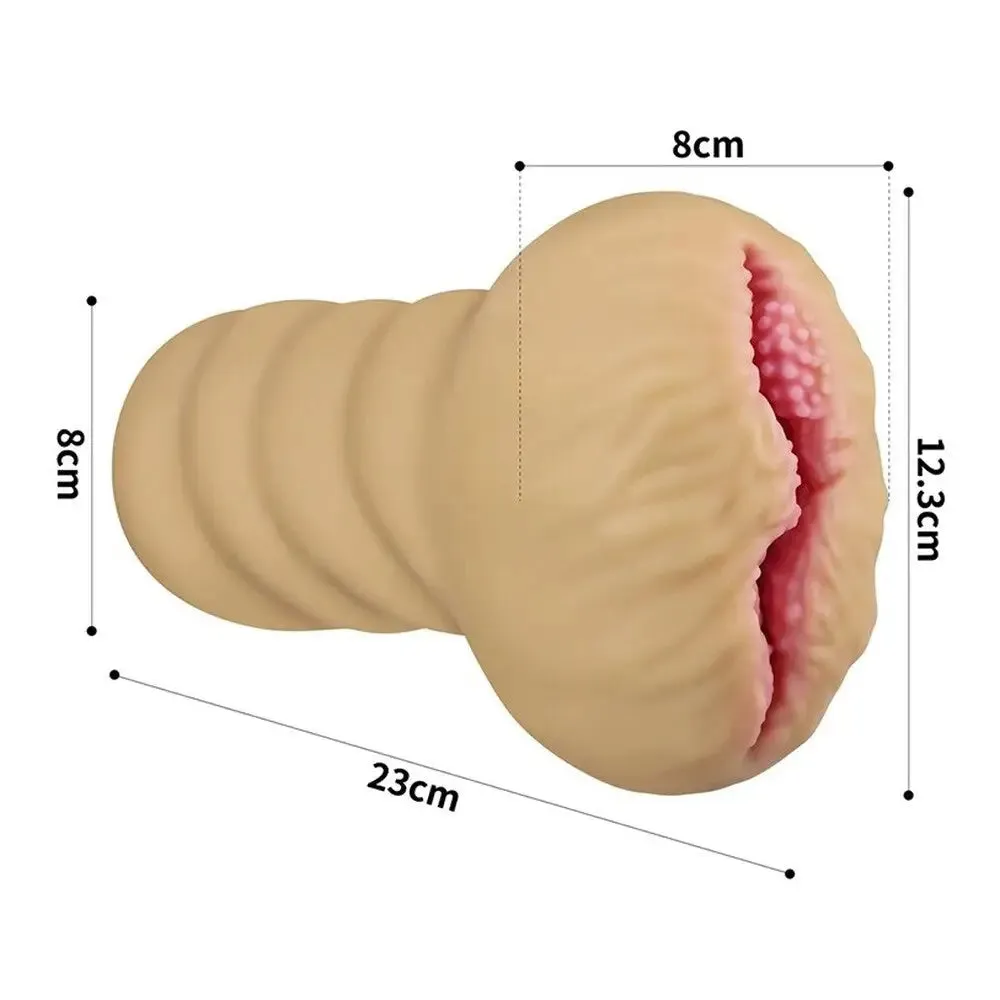 Lovetoy Aliens Pie Number 1 Flesh Pink Rubber Stealth Masturbator