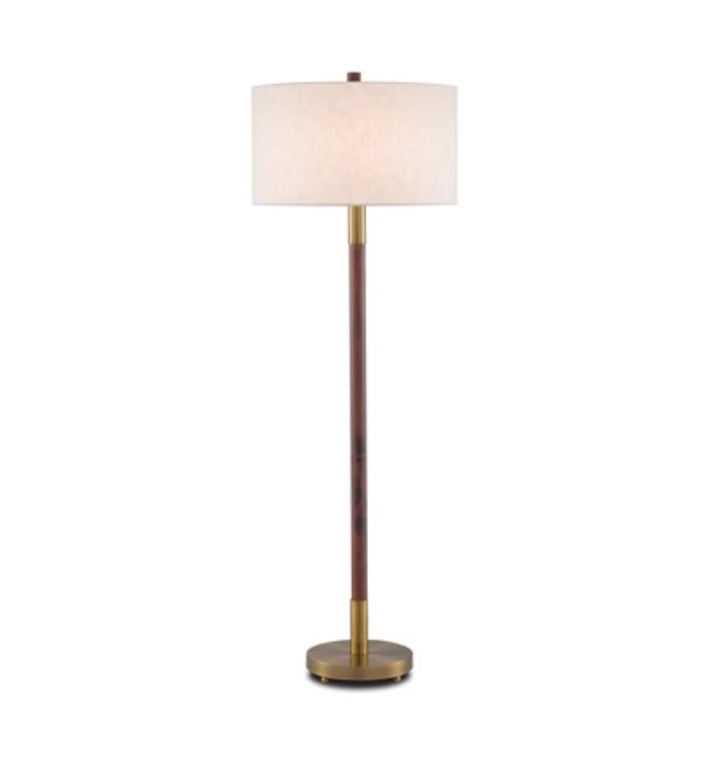 Mahogany Floor Lamp