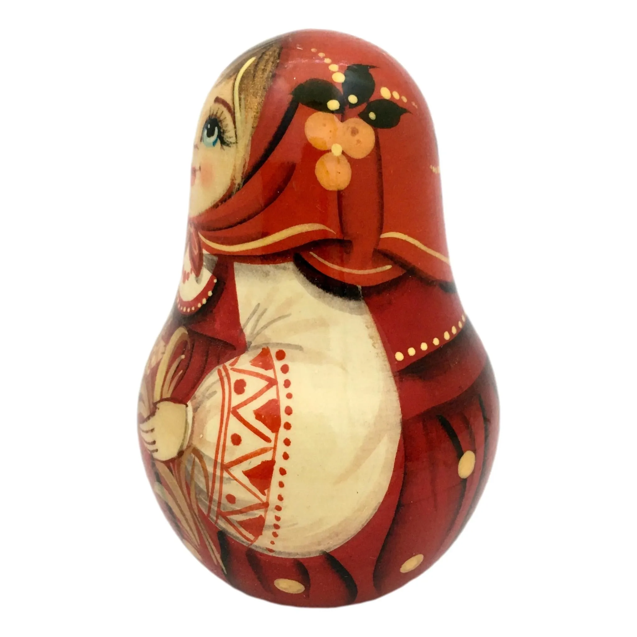 Matryoshka Musical Doll Russian Country Girl