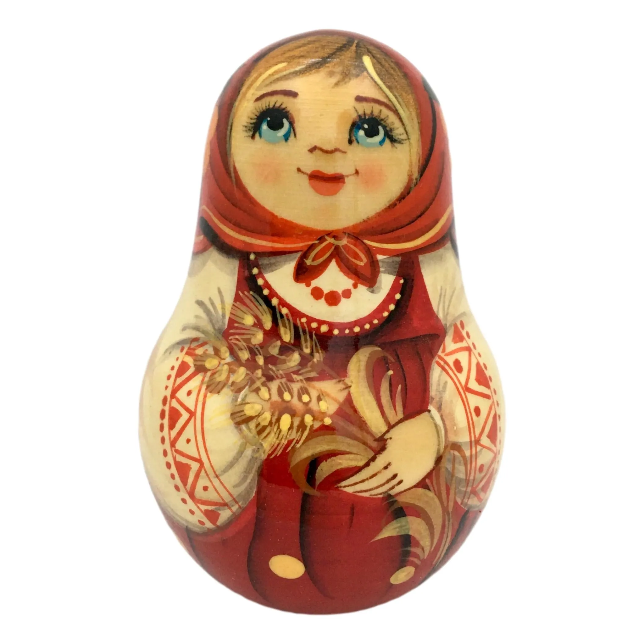 Matryoshka Musical Doll Russian Country Girl