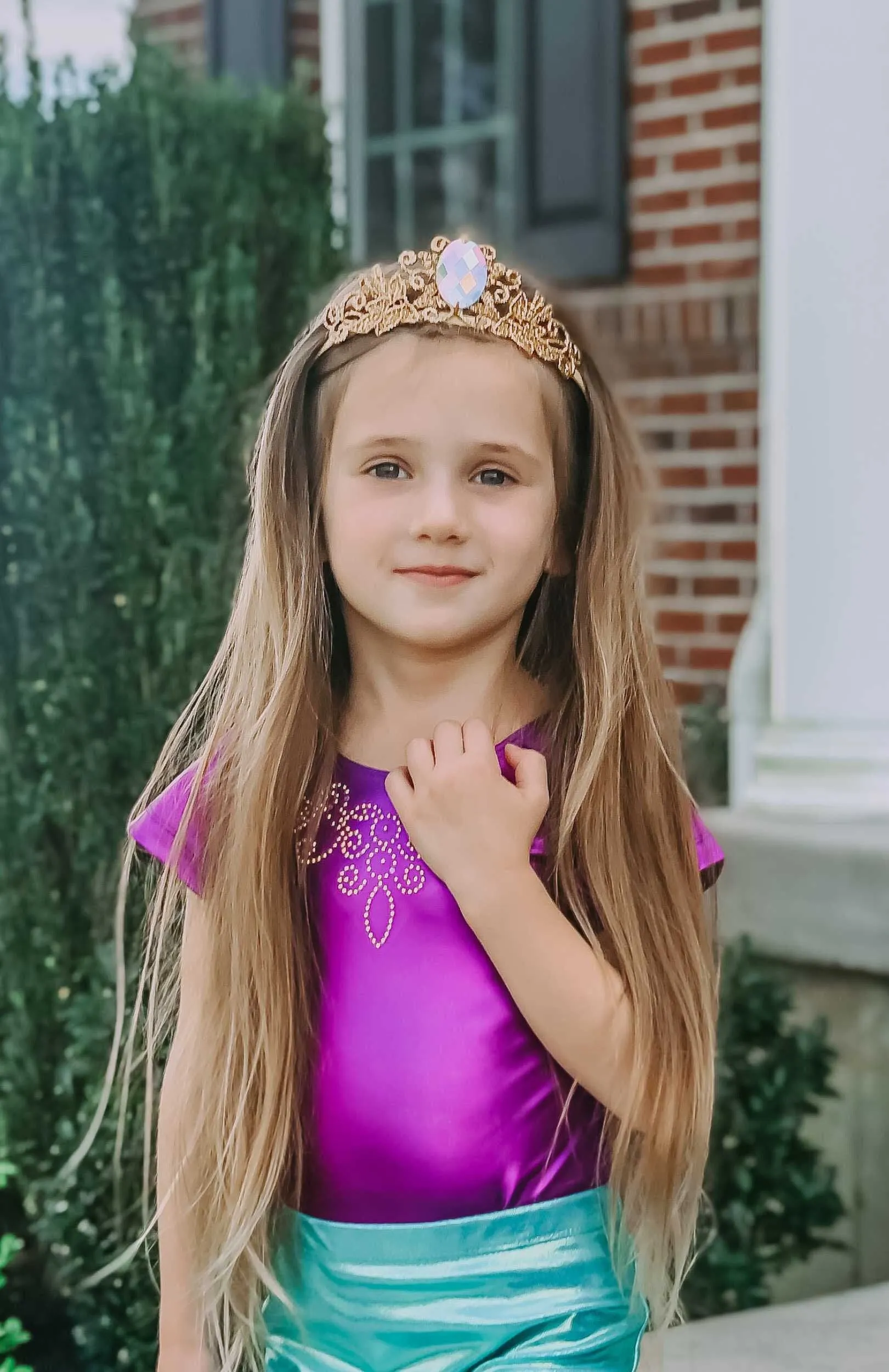 Mermaid Gift Set, Crowns   Wand , Gold & Blue