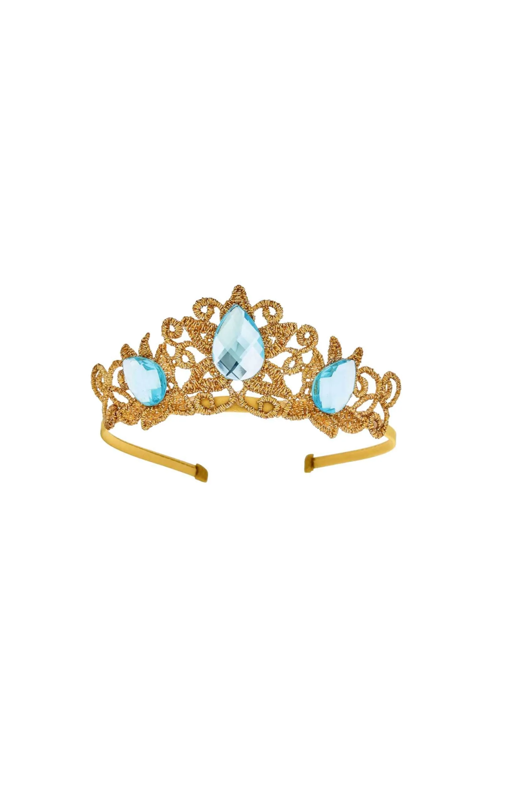 Mermaid Gift Set, Crowns   Wand , Gold & Blue