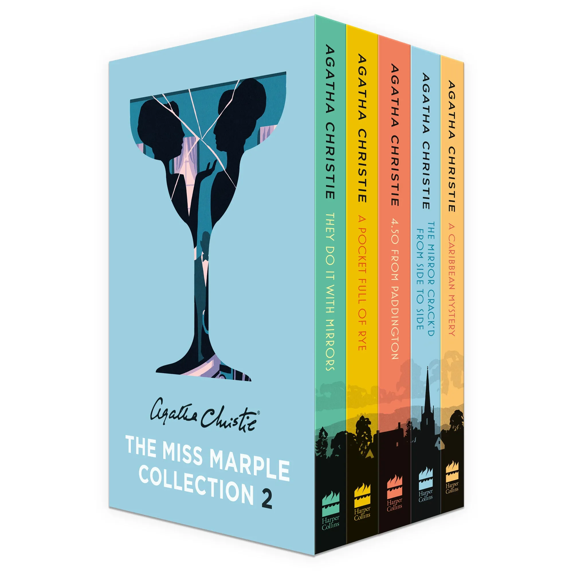 Miss Marple Mysteries Series Books 6 - 10 Collection Set by Agatha Christie