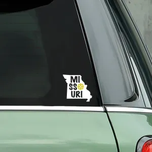 Missouri Pickleball Decal #1- Bumper Sticker