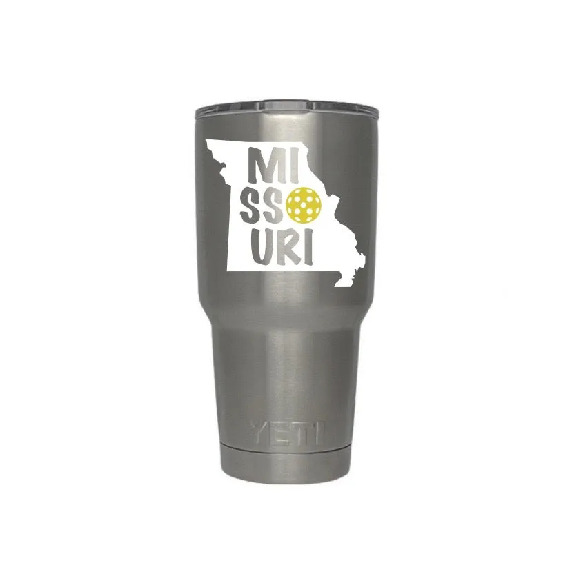 Missouri Pickleball Decal #1- Bumper Sticker