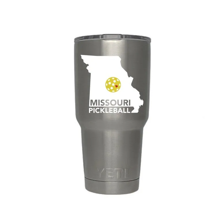 Missouri Pickleball Decal #2- Bumper Sticker