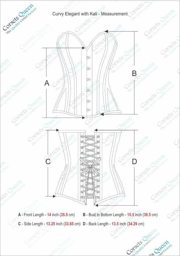 Mortz Steel Bone Overbust American Corset
