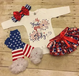 My First 4th of July Outfit