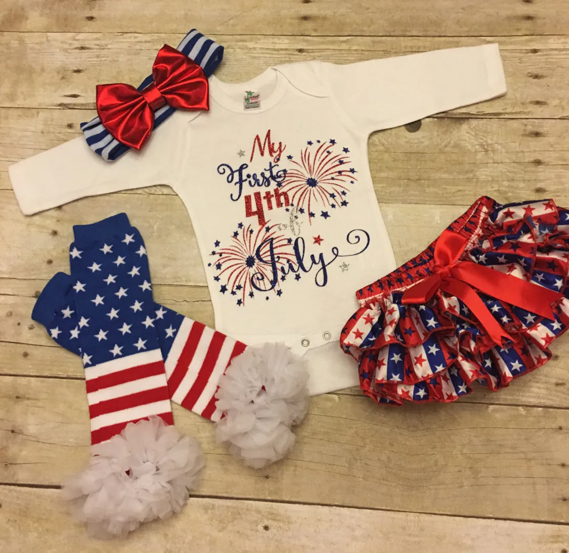 My First 4th of July Outfit