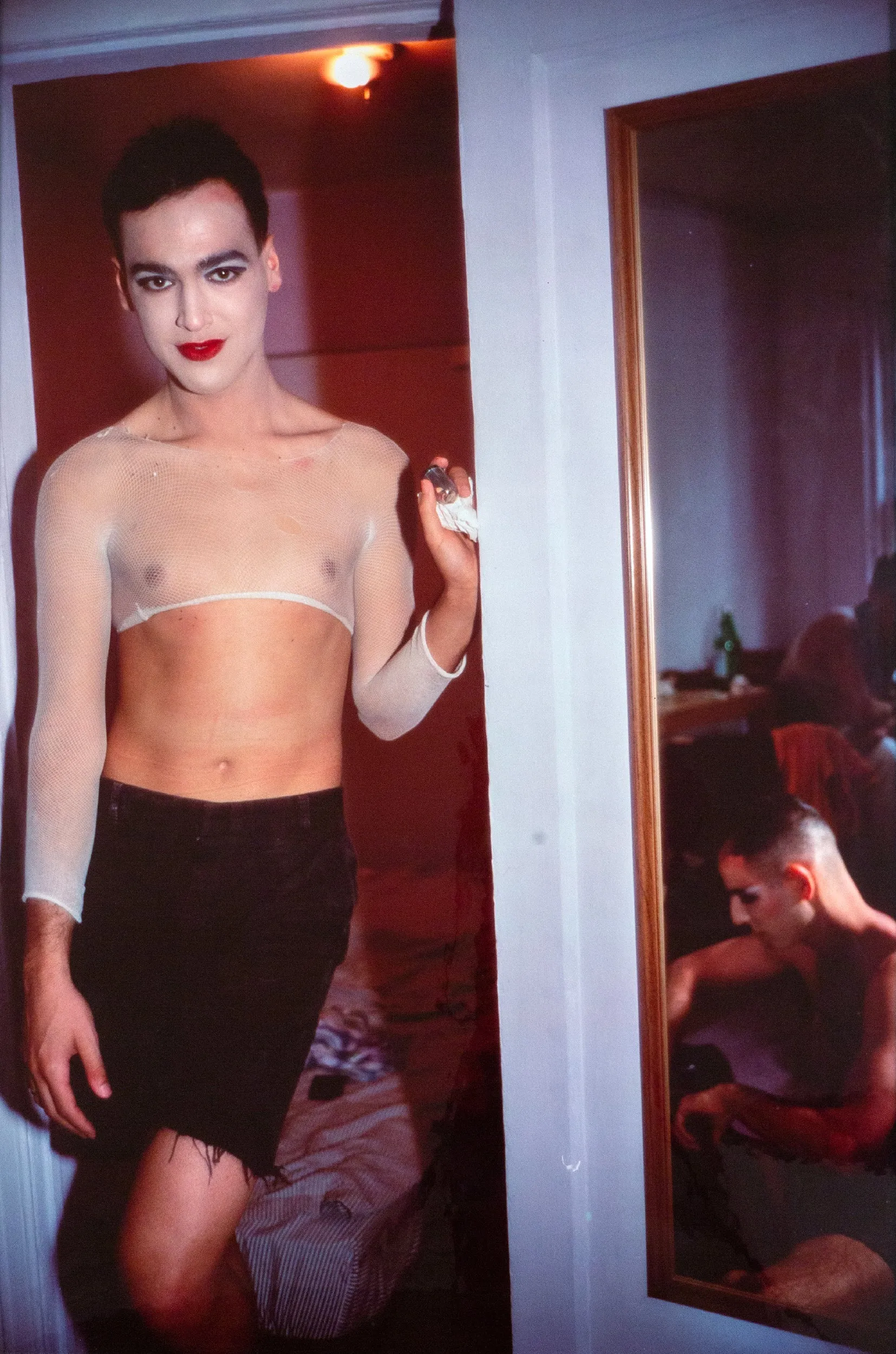 NAN GOLDIN "JIMMY PAULETTE AND TABOO! UNDRESSING, NYC" 1991
