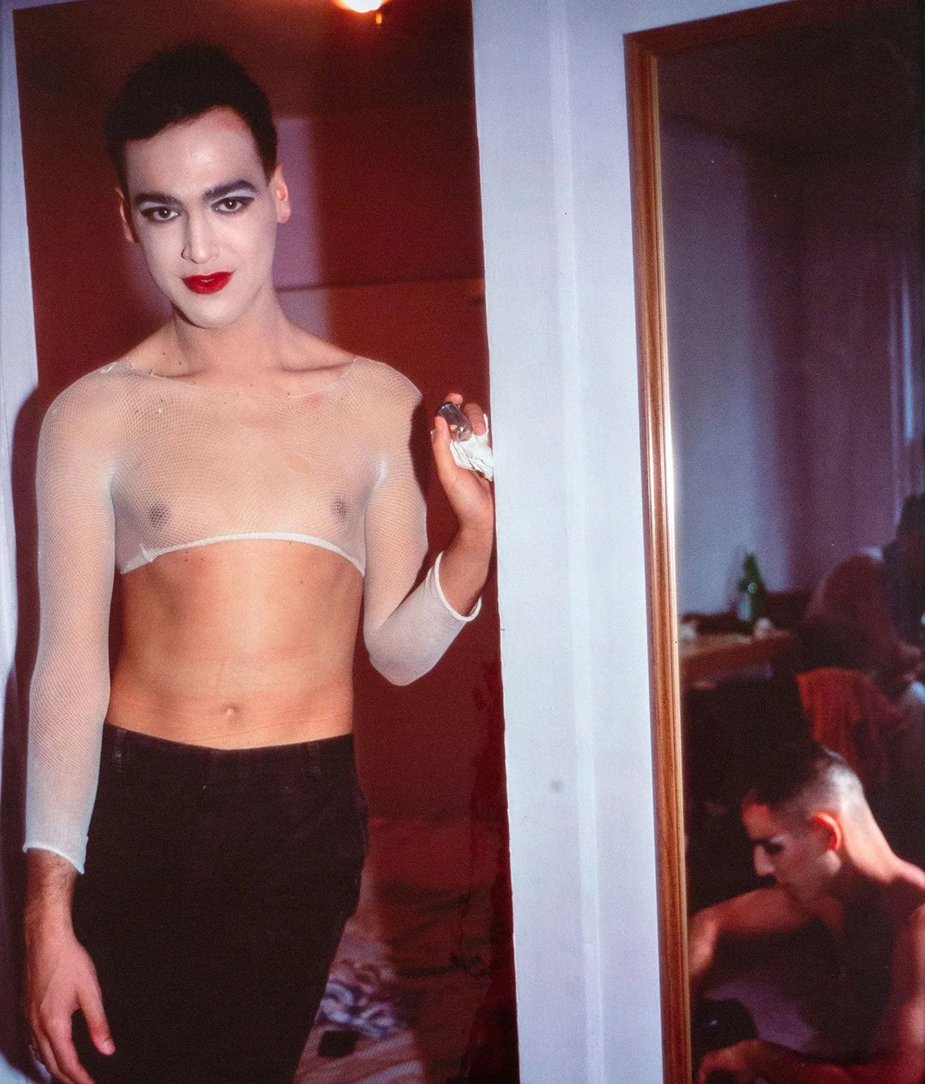 NAN GOLDIN "JIMMY PAULETTE AND TABOO! UNDRESSING, NYC" 1991