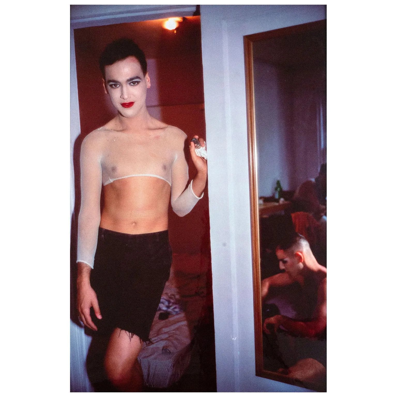 NAN GOLDIN "JIMMY PAULETTE AND TABOO! UNDRESSING, NYC" 1991
