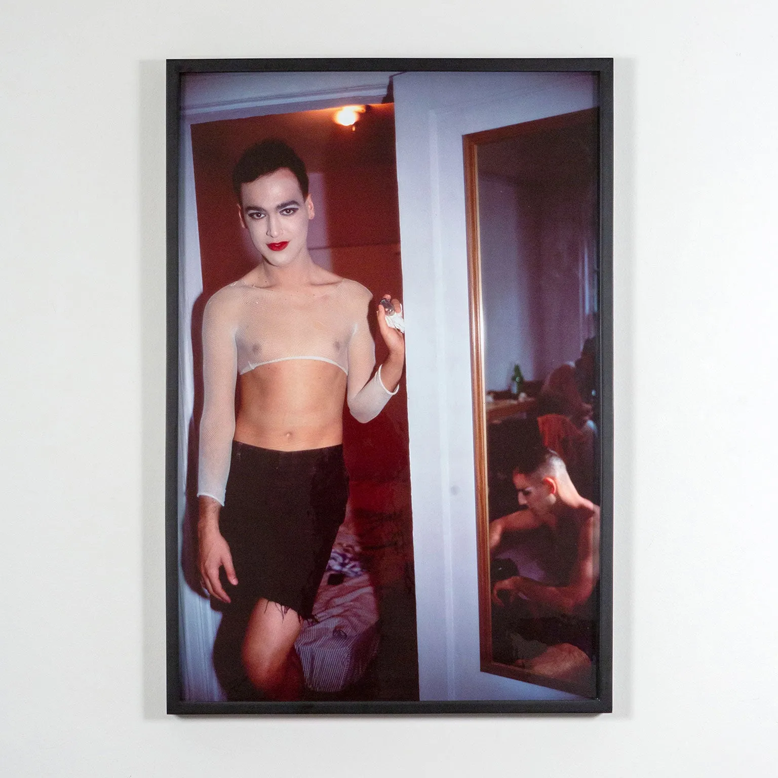 NAN GOLDIN "JIMMY PAULETTE AND TABOO! UNDRESSING, NYC" 1991