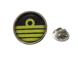 Nautical Captain Rank Lapel Pin