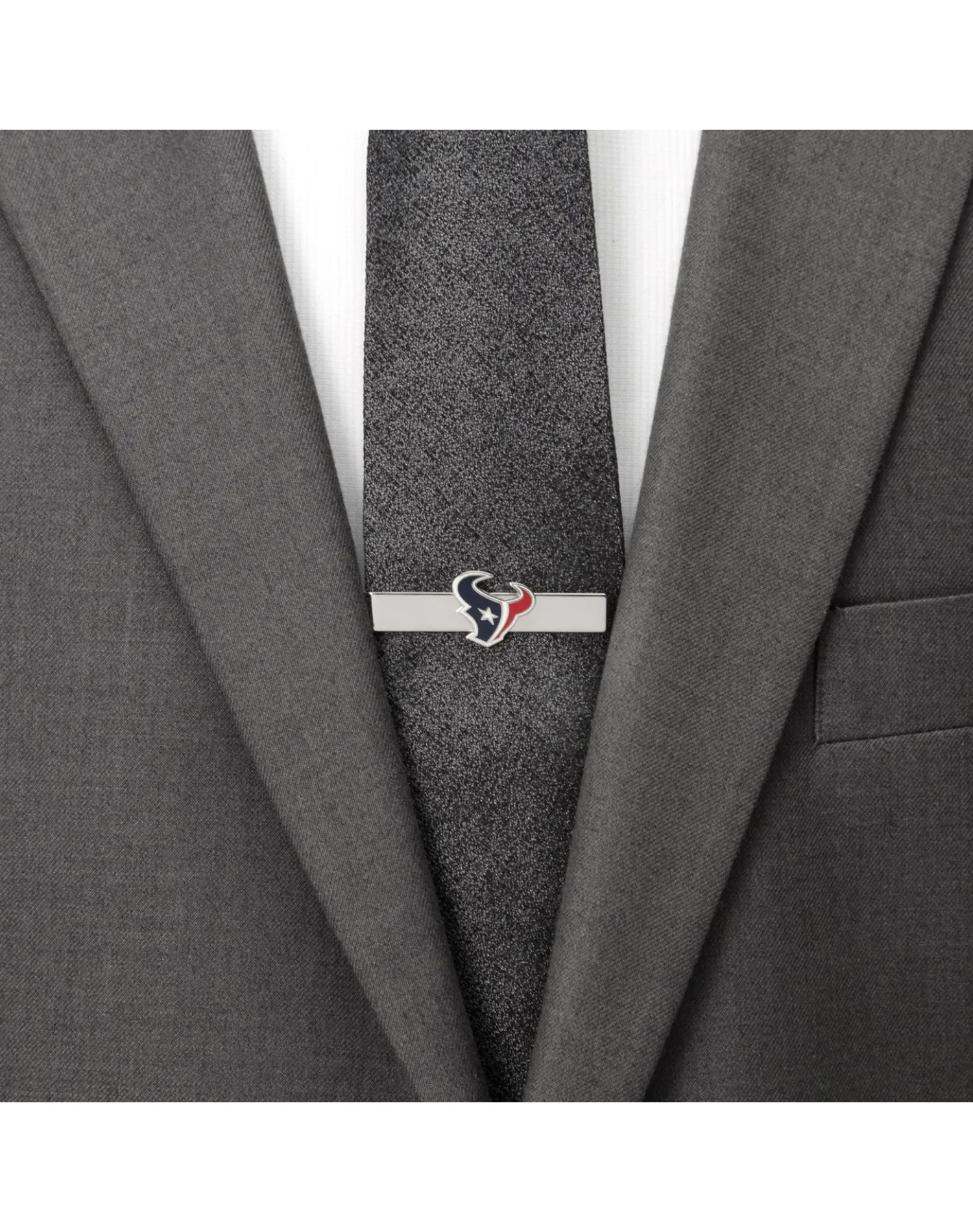 NFL Houston Texans Cufflinks and Tie Bar Gift Set