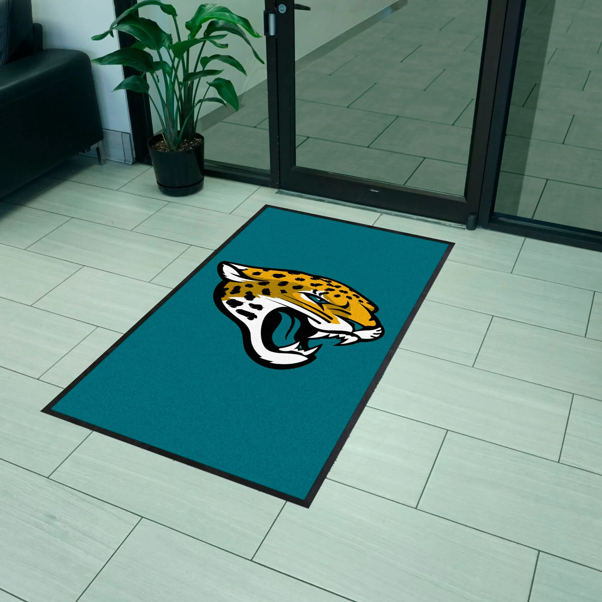 NFL - Jacksonville Jaguars 3X5 Logo Mat - Portrait