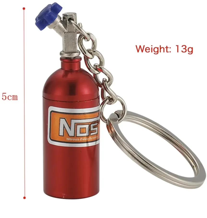 NOS Bottle Keychain