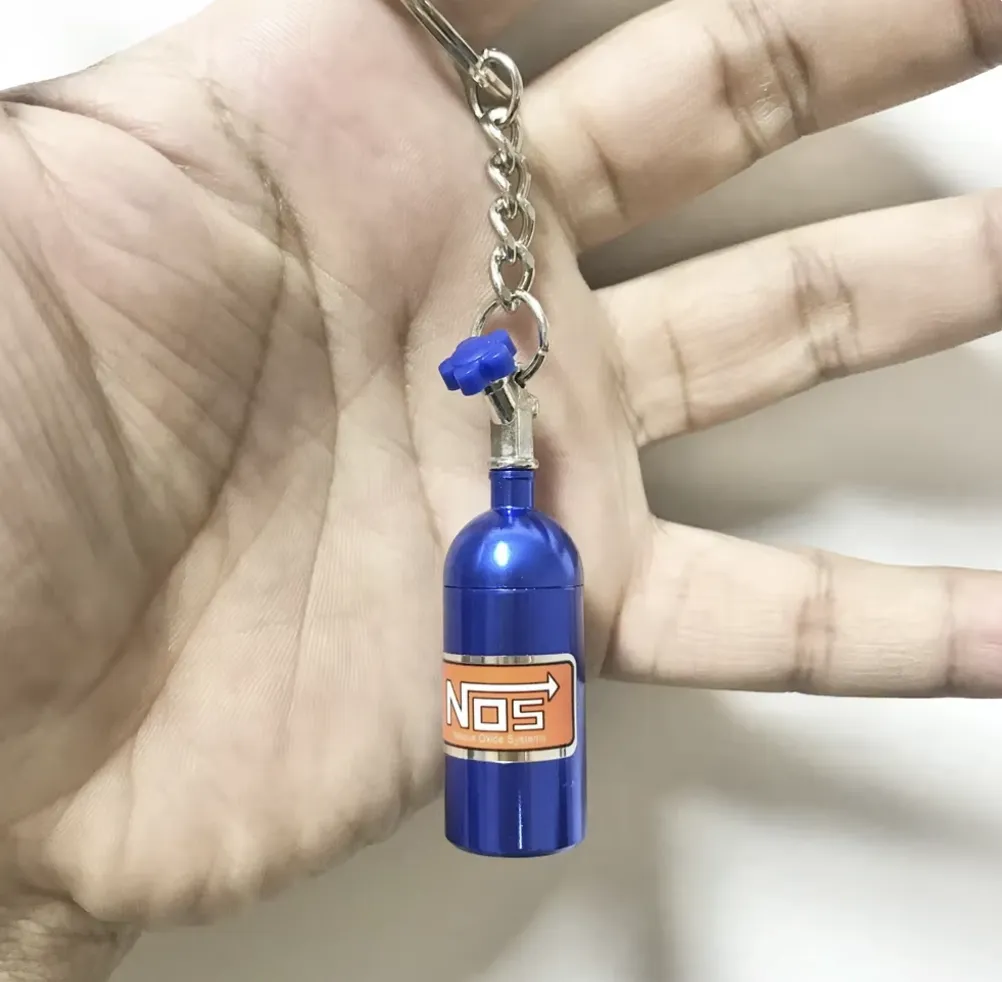NOS Bottle Keychain