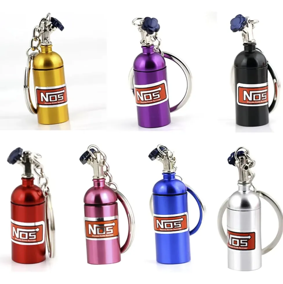 NOS Bottle Keychain