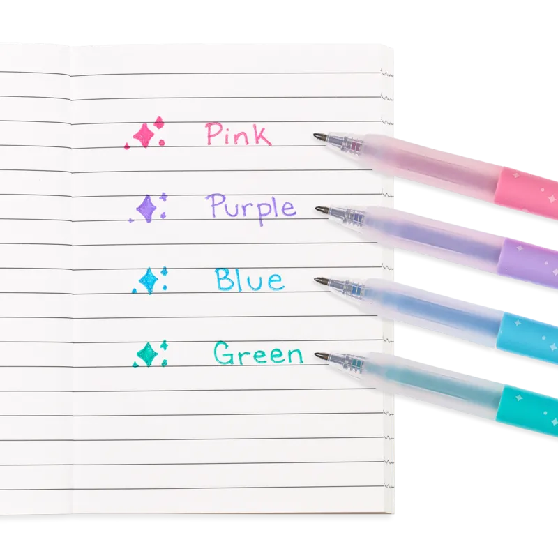 Oh My Glitter! Gel Pens - Set of 4