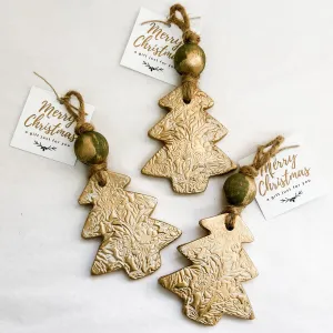 Olive Christmas Tree Ornament