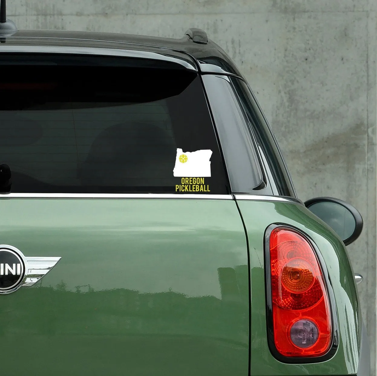 Oregon Pickleball Decal - Bumper Sticker