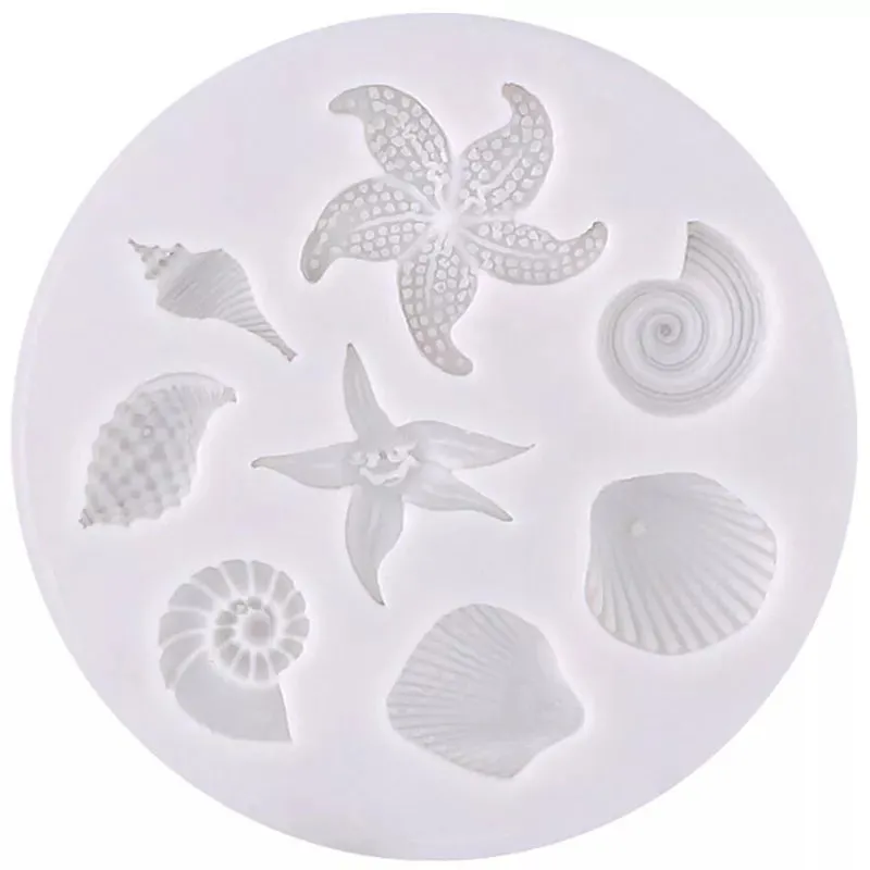 Pastry Silicone Mold Mermaid Tail Pattern Gum Paste Chocolate Cake Molds Candy Molds party Cupcake Decorating Tools