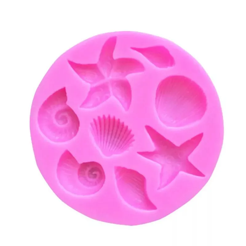 Pastry Silicone Mold Mermaid Tail Pattern Gum Paste Chocolate Cake Molds Candy Molds party Cupcake Decorating Tools