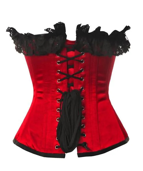 Paula Satin Burlesque Overbust Corset