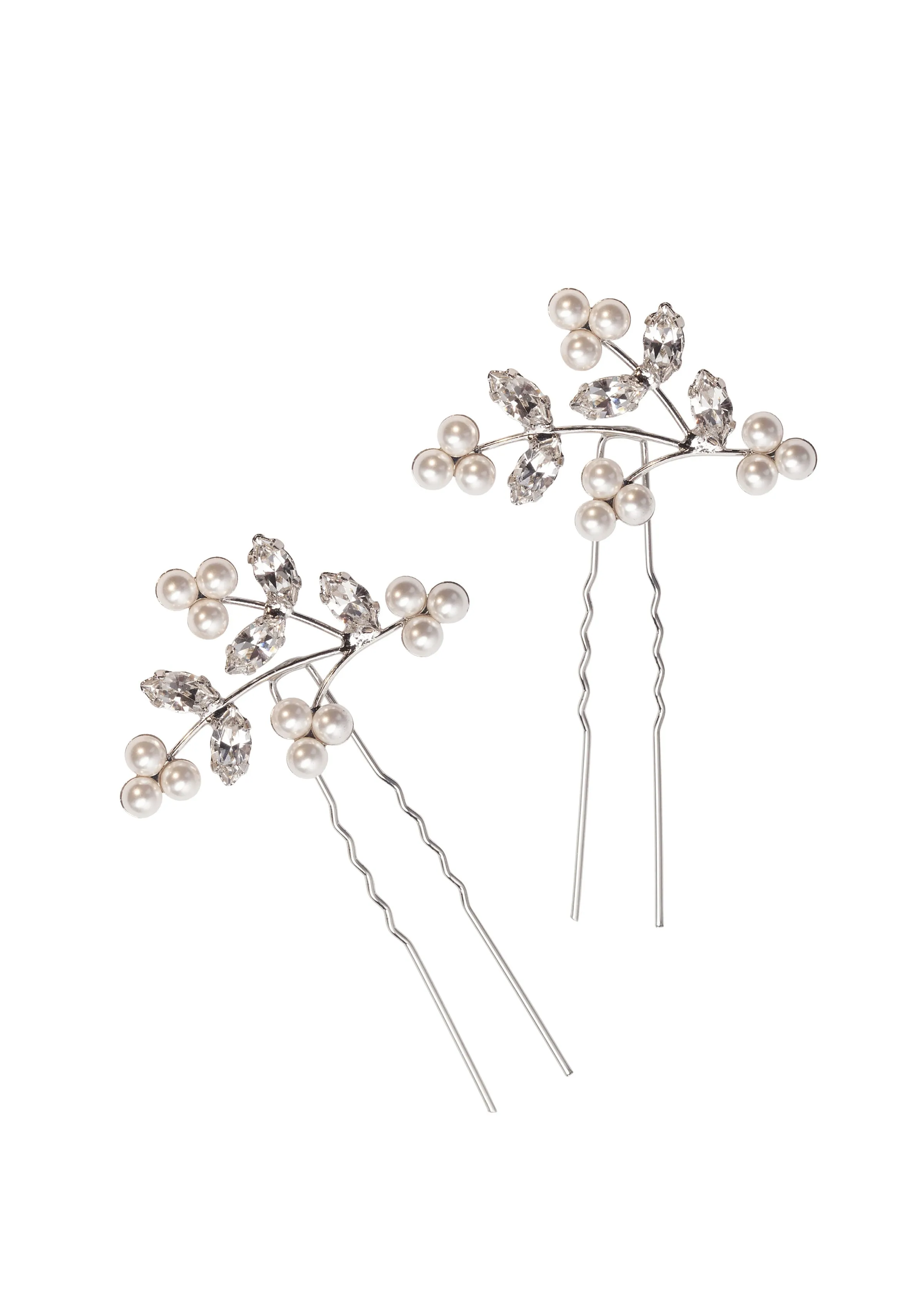 Pearl Triplet Cluster Pins (set of 2)