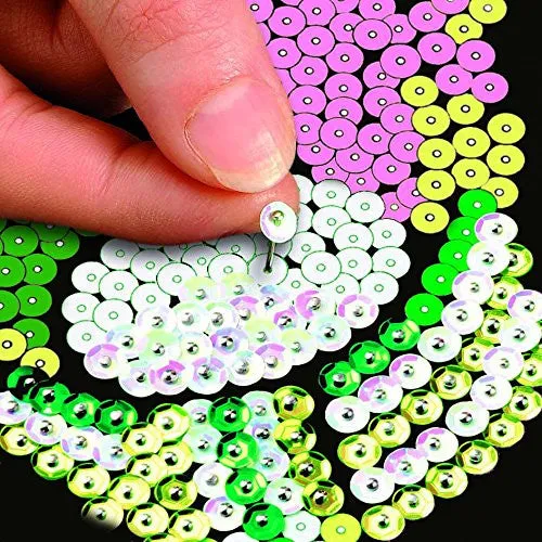 PENGUINS Sequin Art® Red Sparkling Arts & Crafts Picture Kit