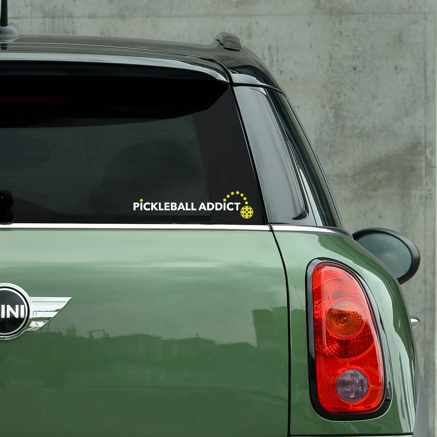 Pickleball Addict Decal - Bumper Sticker