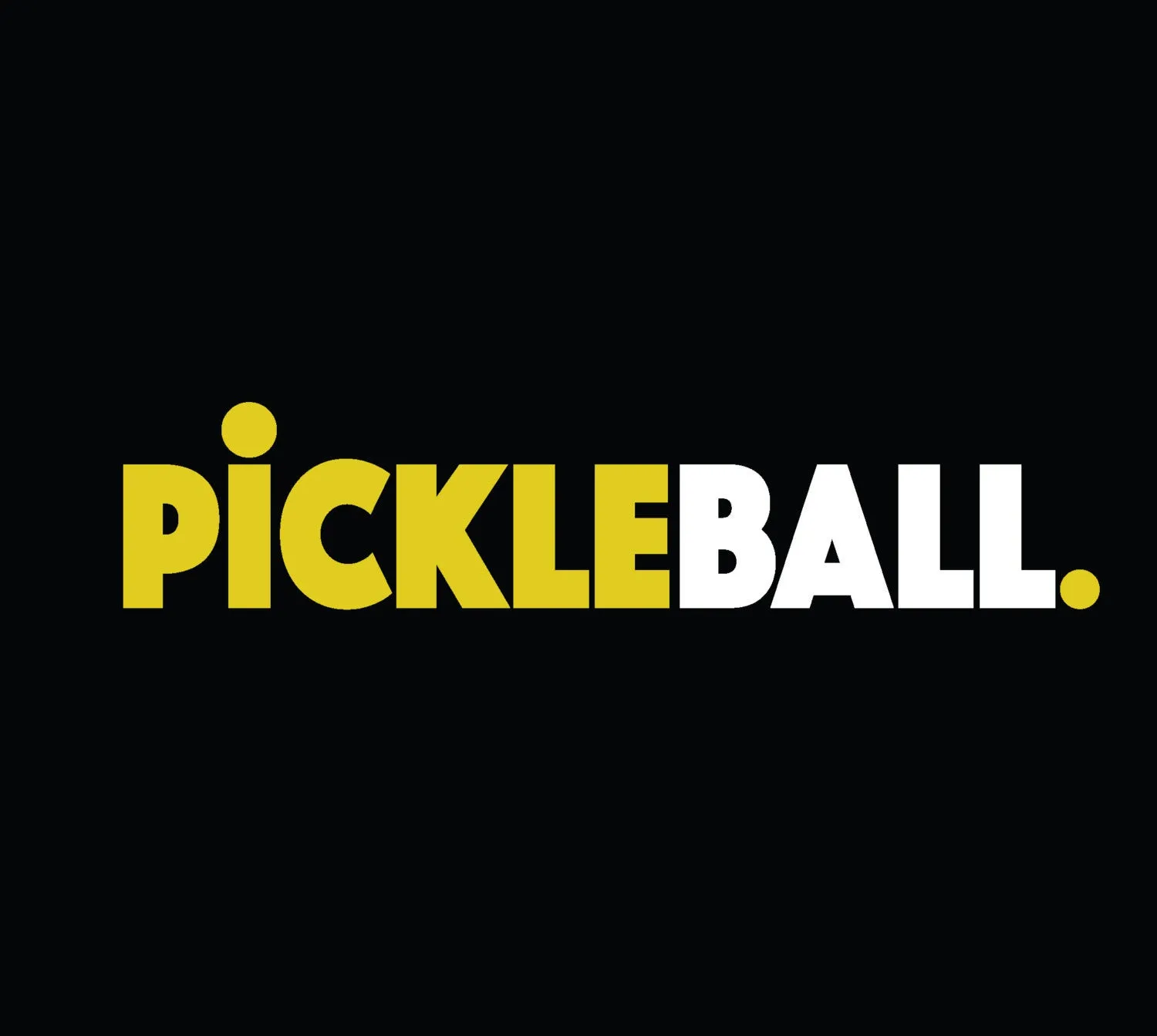 Pickleball Decal - Bumper Sticker