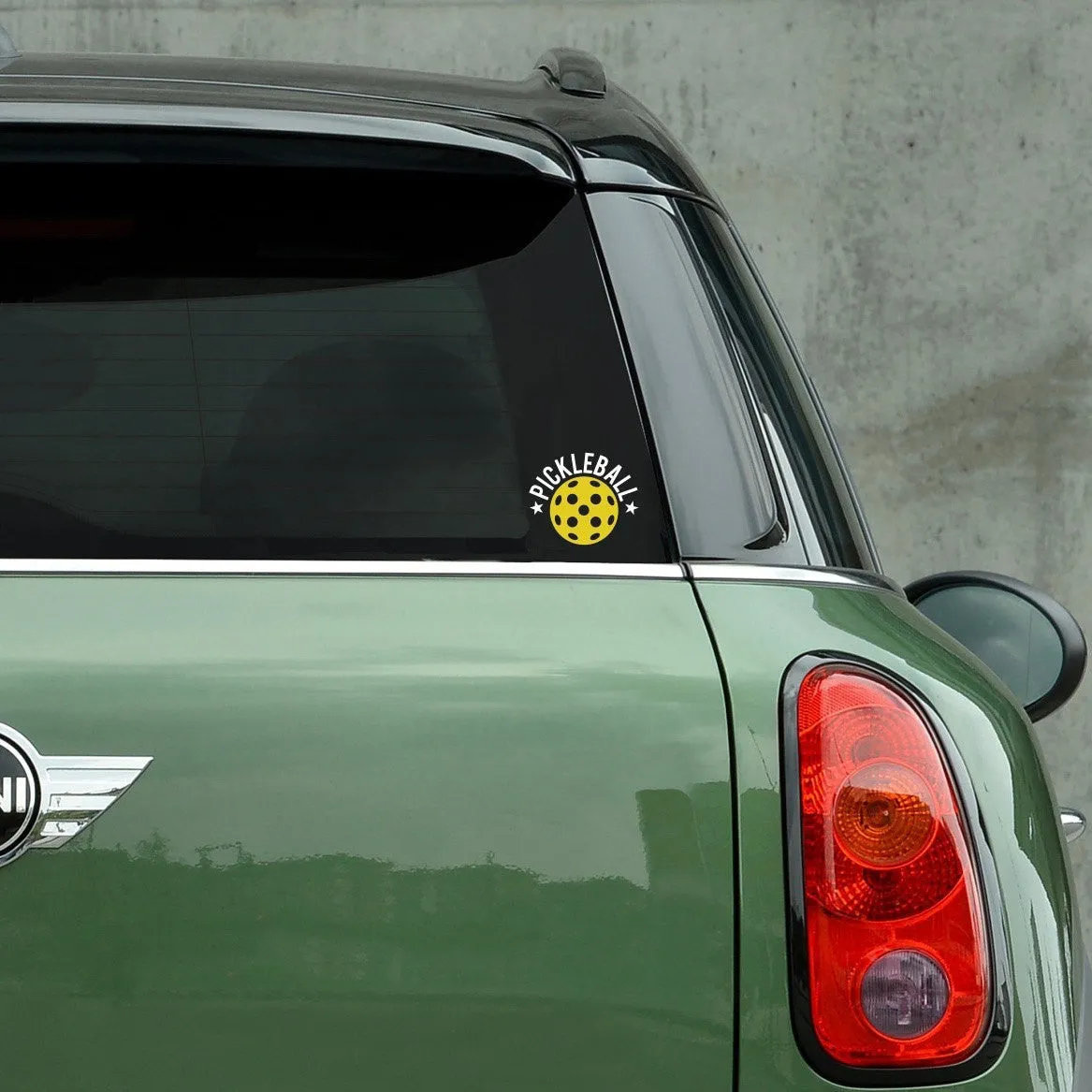 Pickleball Star Decal-Bumper Sticker