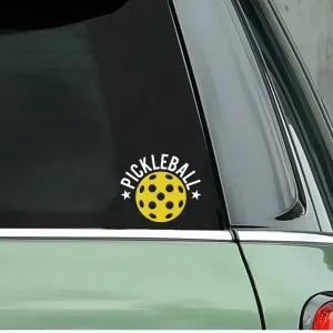 Pickleball Star Decal-Bumper Sticker