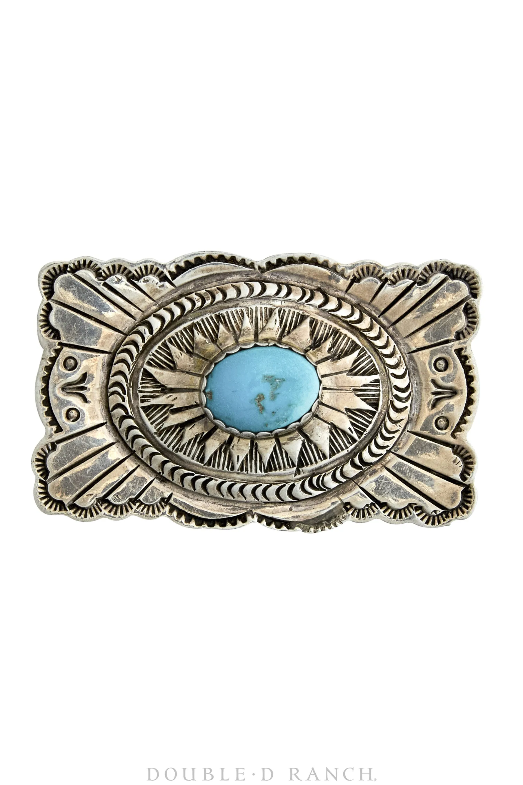 Pin, Concho, Turquoise, Vintage, 1080