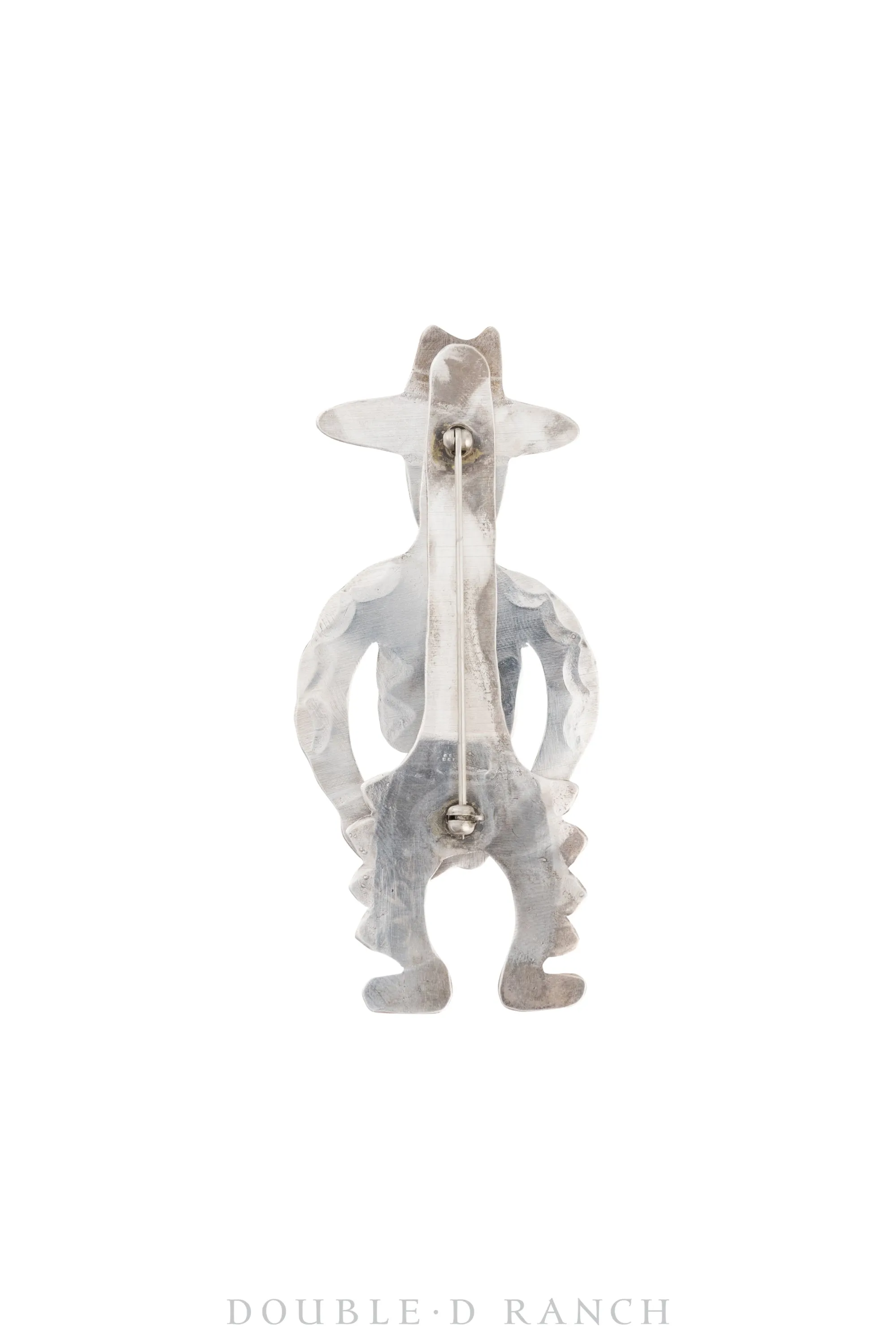 Pin, Novelty, Cowboy, Reticulated, Vintage, 1070