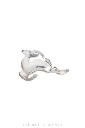 Pin, Novelty, Deer, Stampwork, Vintage ‘50s, 1071