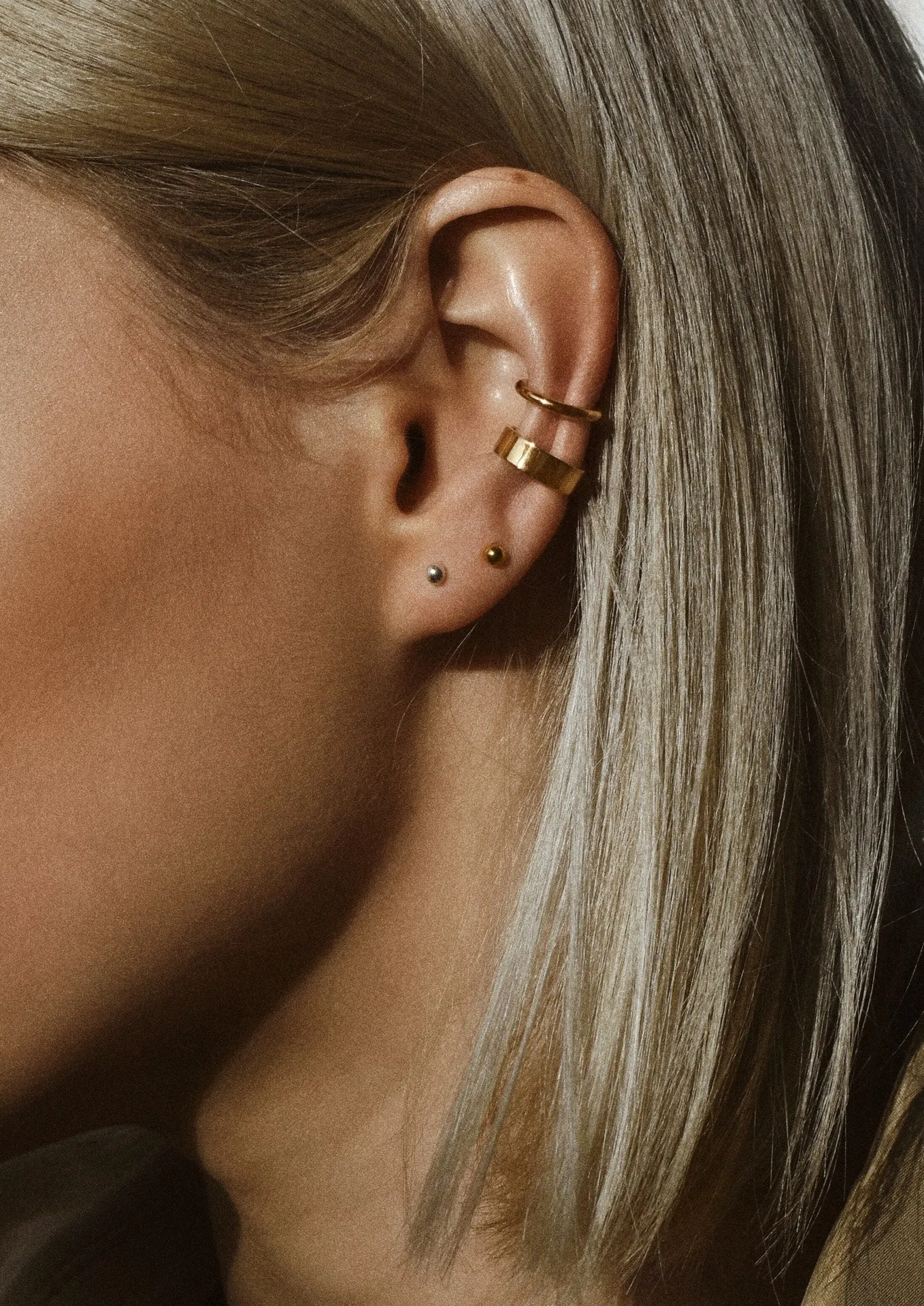 Pin Up Earrings Gold